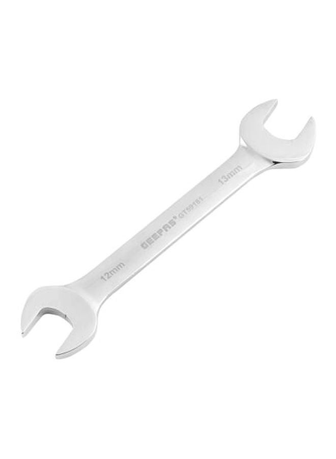 GEEPAS Double Open End Spanner Silver 12x13mm - Image 2