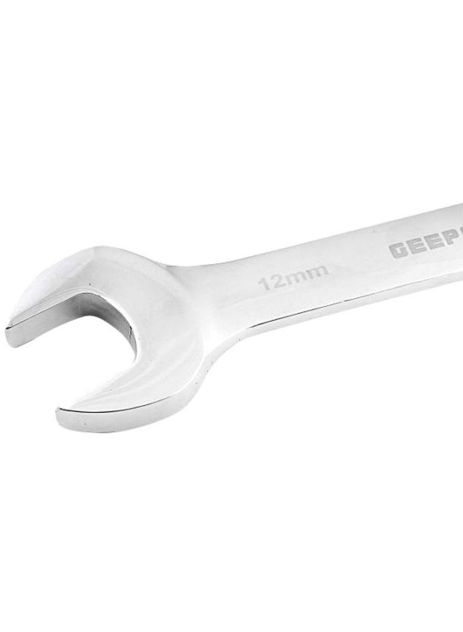 GEEPAS Double Open End Spanner Silver 12x13mm - Image 5
