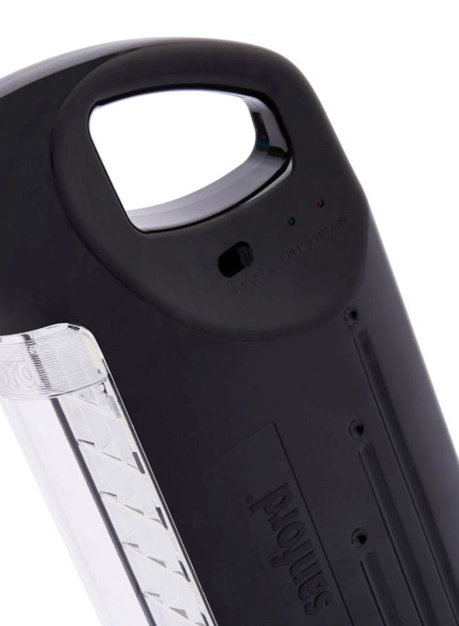 Rechargeable Emergency Lantern Black/Clear 3.9x13.3x7.3inch