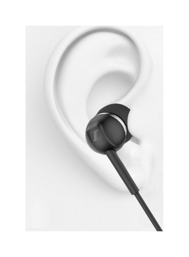 Sennheiser - Sennheiser CX 80S In-Ear Earphone 1.2m Wired Headphone with Mic 3.5mm Plug/Noise Reduction/Balance Sound/Intelligent Control/In-Line Remote Wired Hedset Compatible for Andriod/iOS/Windows Black - Image 1