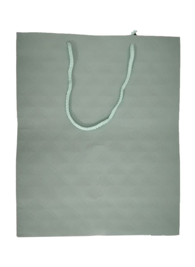 6-Piece Paper Gift Bags Green - Image 1