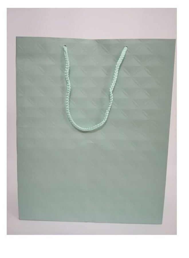 6-Piece Paper Gift Bags Green - Image 2