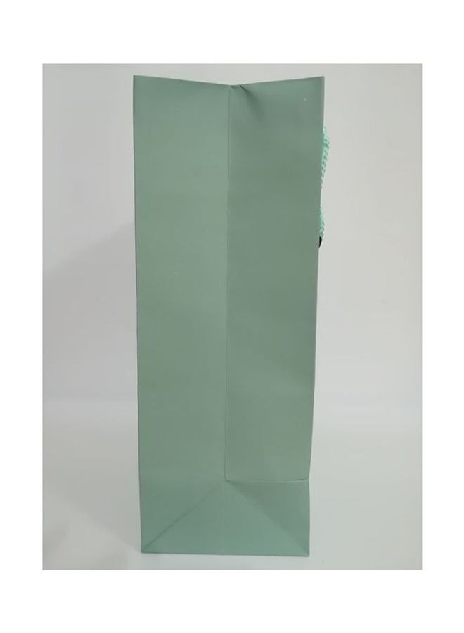 6-Piece Paper Gift Bags Green - Image 3