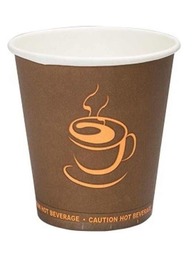 فالكون مجموعة مكونة من 50 كوب ورقي للاستخدام مرة واحدة أخضر/أبيض - Image 3