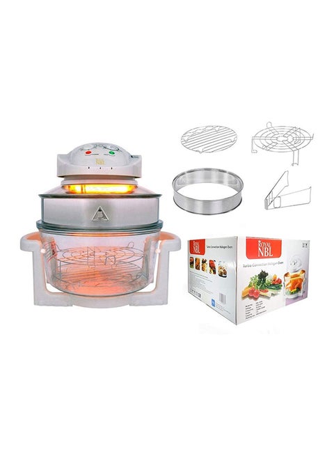 Turbo Convection Halogen Oven With Extender Ring 17.0 L 1200.0 W NBL-0099 White