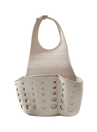 Double-Layer Adjustable Snap-On Sink Storage Bag Beige 14.5x5.7x24.5cm - v1616833335/N39556812A_1