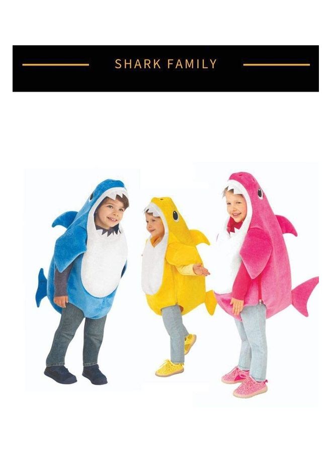 Generic - Shark Cosplay Costume for Kids 90 x 100cm - Image 1