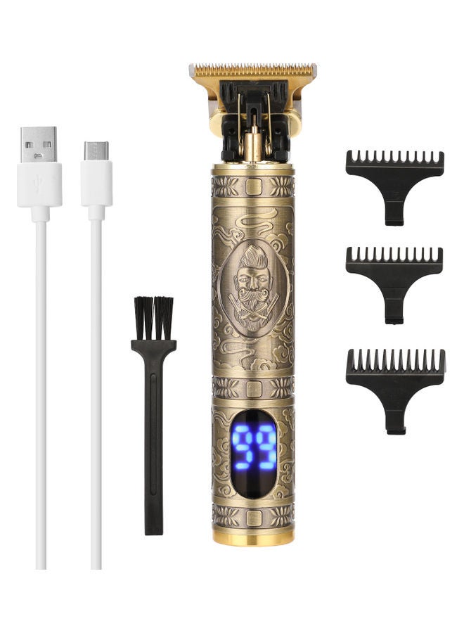 Generic Professional Hair Trimmer Kit Gold/Black  - Image 1
