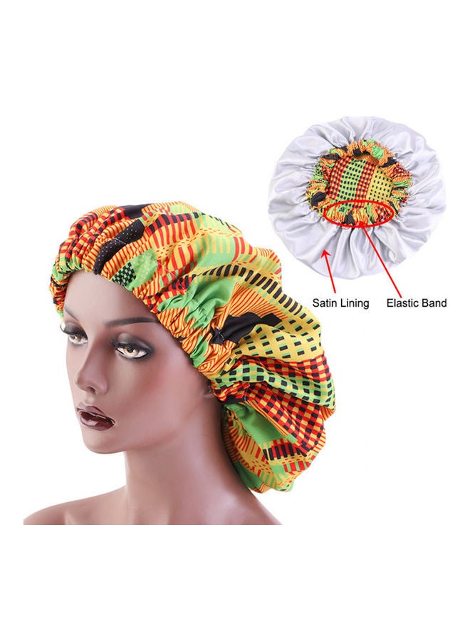 Printed Hair Bonnet Multicolour - Image 4