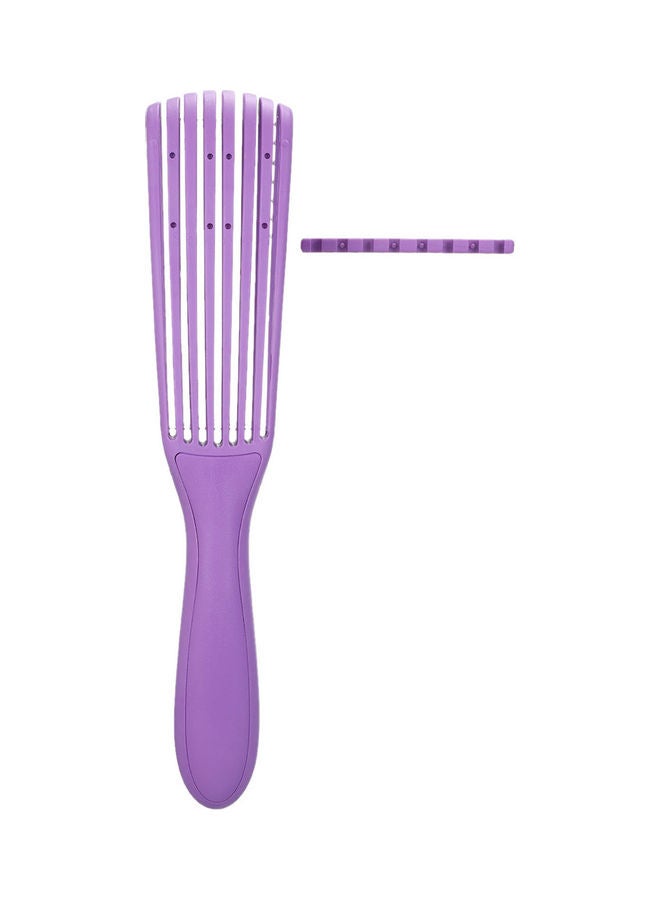 مشط شعر مزود بثمانية أسنان عريضة أرجواني - Image 4