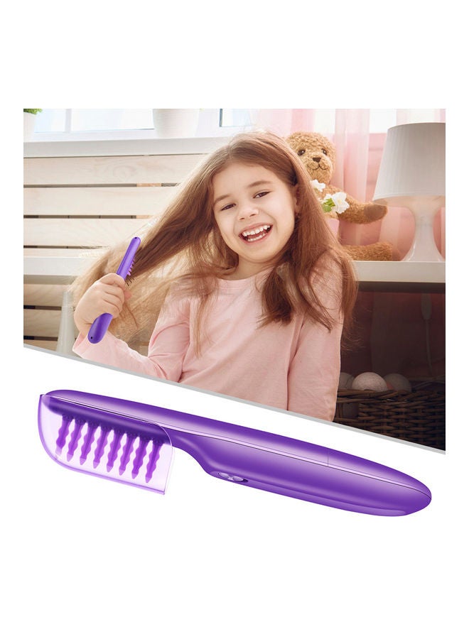 Generic Electric Detangling Comb Purple  - Image 5