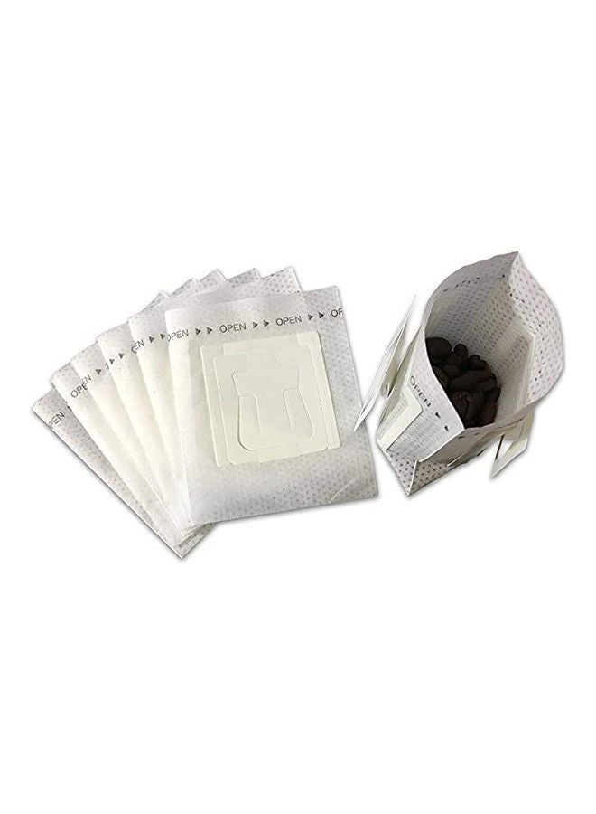 Generic 100Pcs Disposable Tea Filter Bag White  - Image 5