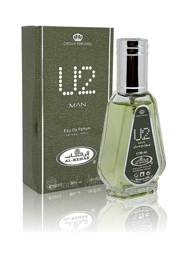 Al Rehab U2 Man Natural EDP 50ml  - Image 1