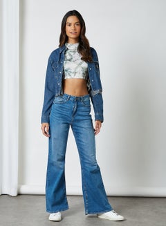 Sivvi x GenM Tie-Dye High Neck Crop Top Multi  - Image 3