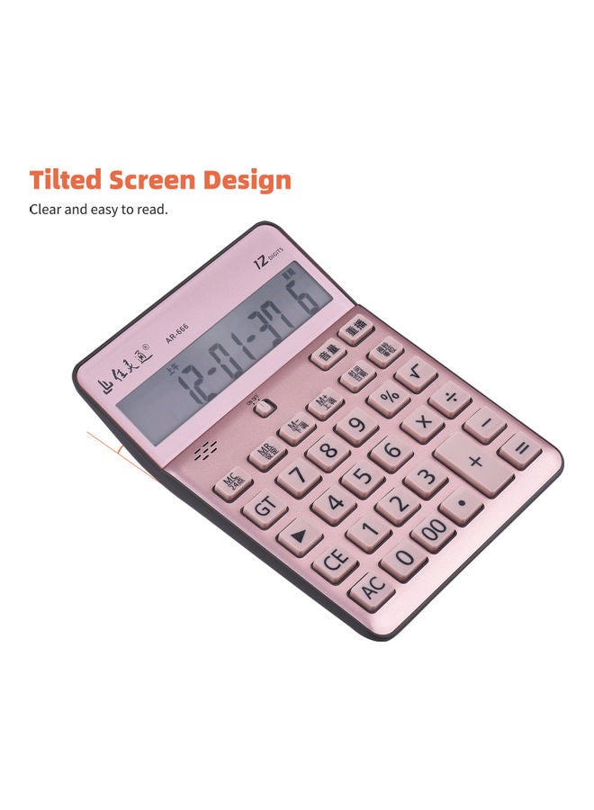 Electronic Calculator Pink - Image 4