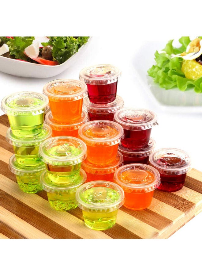 50-Piece Plastic Portion Cups Clear  - Image 5