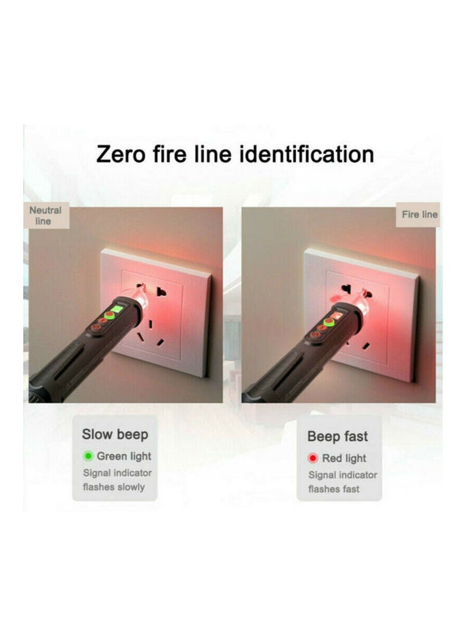 قلم اختبار الجهد أسود/فضي/برتقالي - Image 4