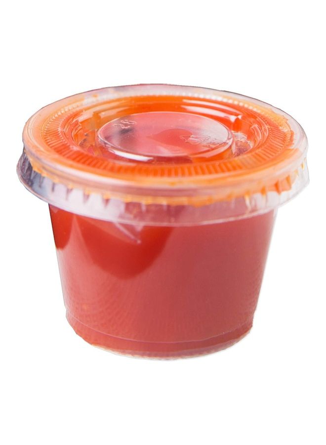 250-Piece Plastic Portion Cups Clear - Image 2