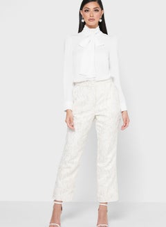 High Rise Stylish Pants White - v1616852647/N45371394V_1