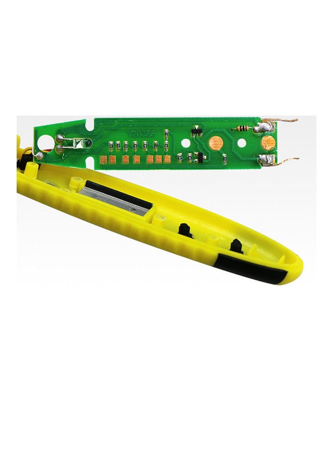 Electric Voltage Detector Tester Yellow/Black/Silver  - Image 2