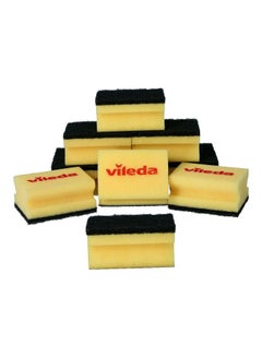 Vileda Glitzi Crystal 6+3 Promo Yellow 20x9x13cm  - Image 1