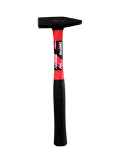 GEEPAS Machinist Hammer Black/Red 7.2x11.6x5.4cm  - Image 1