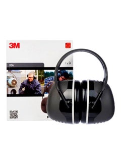 3M Peltor X5 Over-the-Head Earmuffs Blak/Silver 230grams  - Image 4