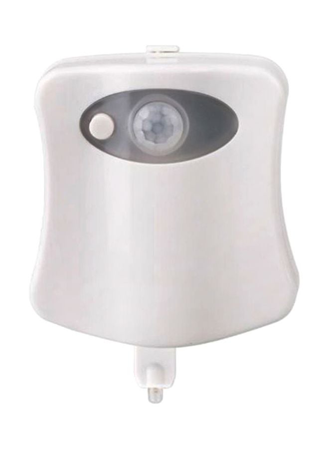 بيوينتي مصباح مرحاض LED بجهاز استشعار الحركة مزود بعدد 16 لوناً محسناً أبيض 6x20سم - Image 1