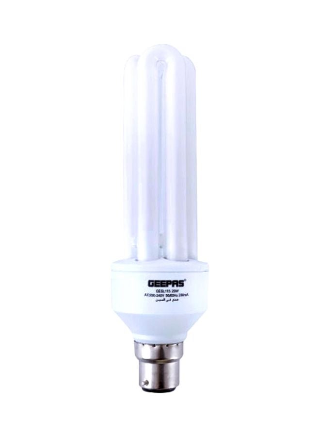 GEEPAS Energy Saving CFL Bulb White  - Image 1