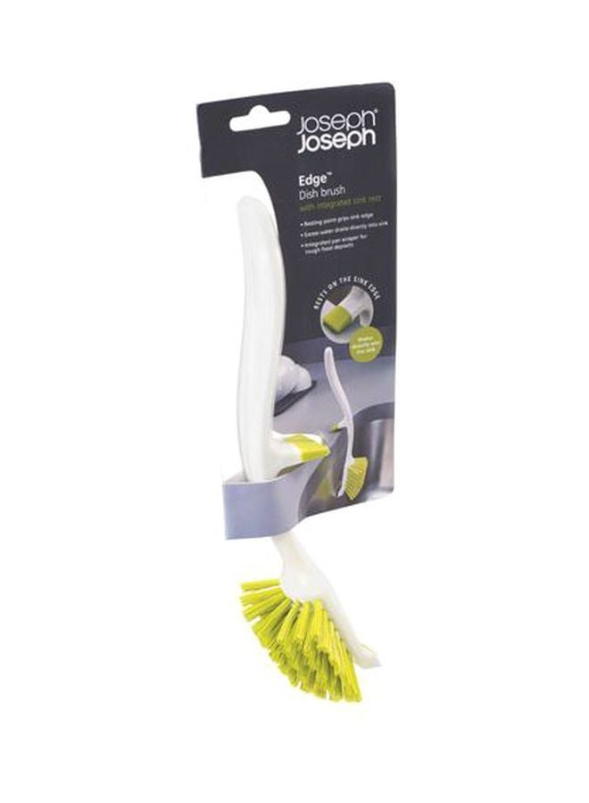 Joseph Joseph Dish Washing-Up Brush With Integrated Sink Rest White/Green  - Image 2