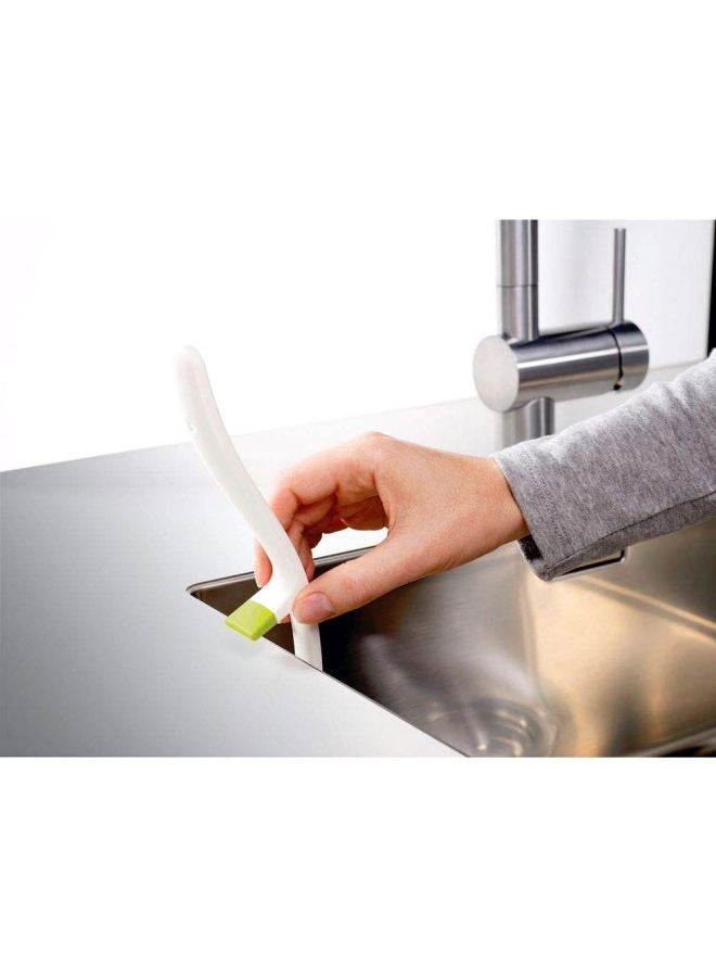 Joseph Joseph Dish Washing-Up Brush With Integrated Sink Rest White/Green  - Image 5