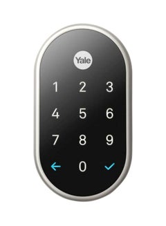 Nest X Yale Smart Lock Security System Black/Silver  - Image 3