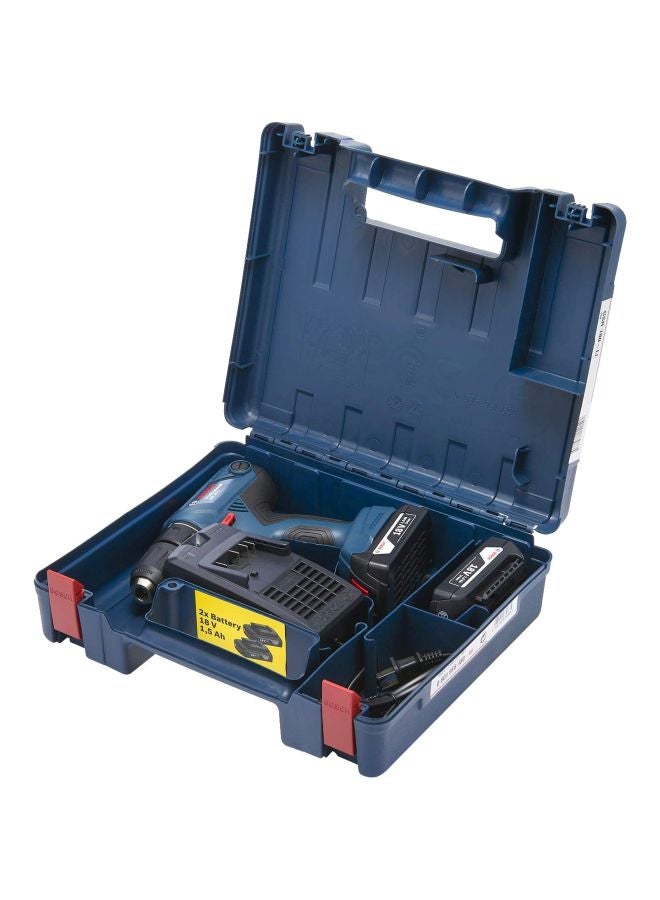 بوش مفك براغي احترافي بدون سلك GSR 180-Li أزرق/أحمر - Image 3