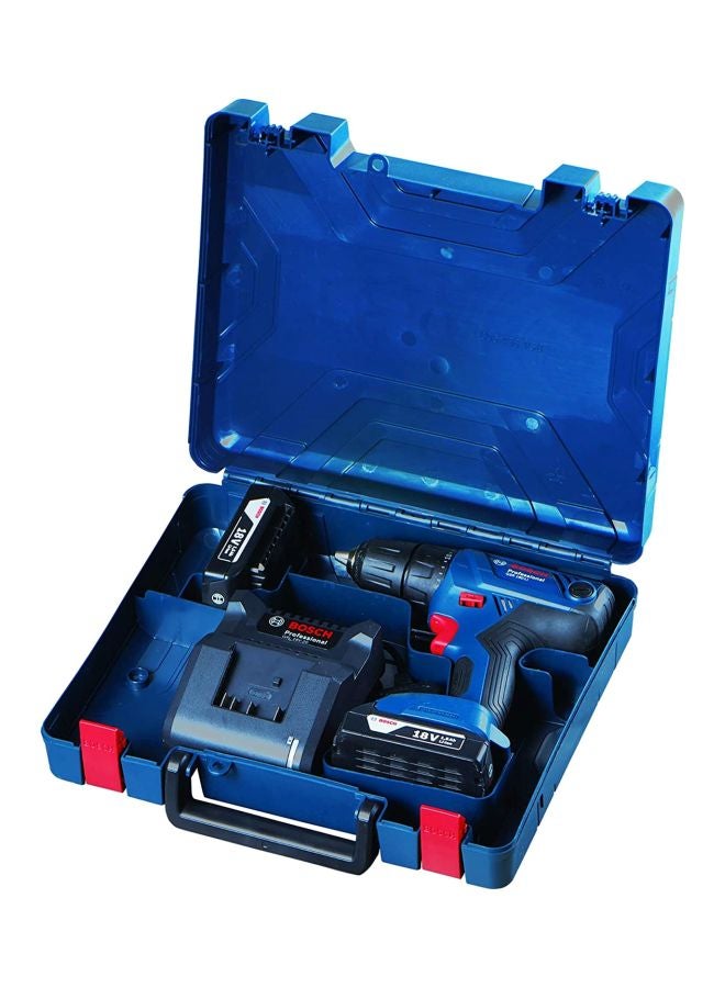 بوش مفك براغي احترافي بدون سلك GSR 180-Li أزرق/أحمر - Image 4
