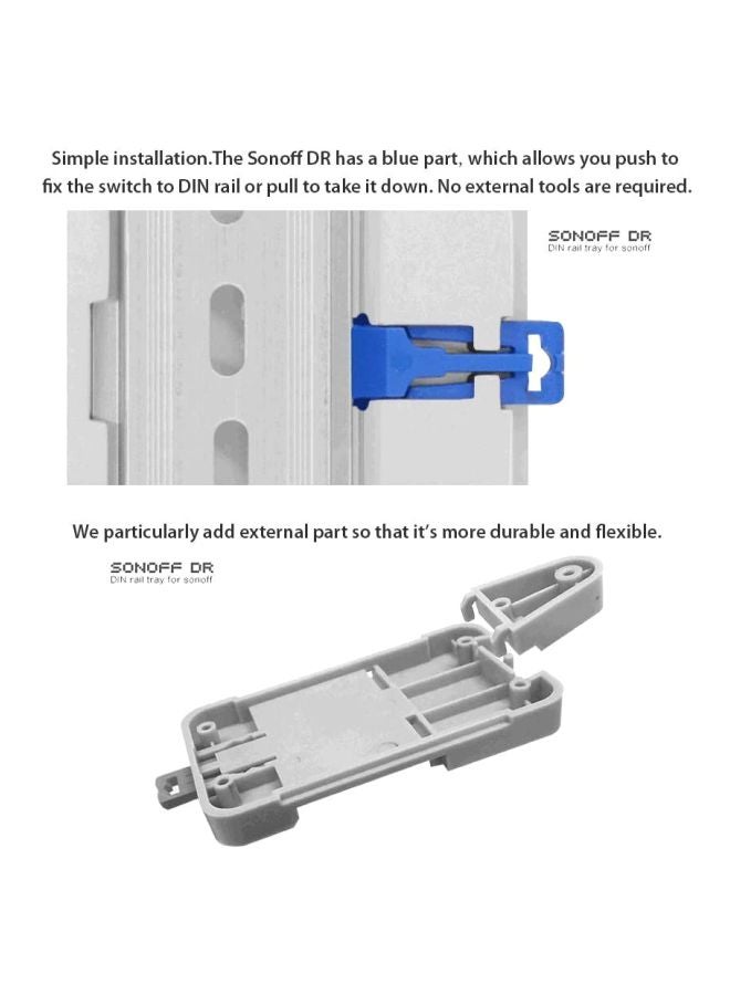 SONOFF Adjustable Wall Mounted Switch Holder White 0.023kg - Image 5