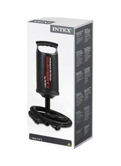 INTEX Foot Air Pump For Bed Black  - Image 2