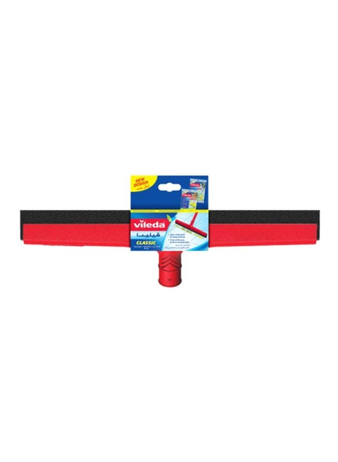Vileda Classic Floor Wiper With Stick Red/Black 42cm - Image 1