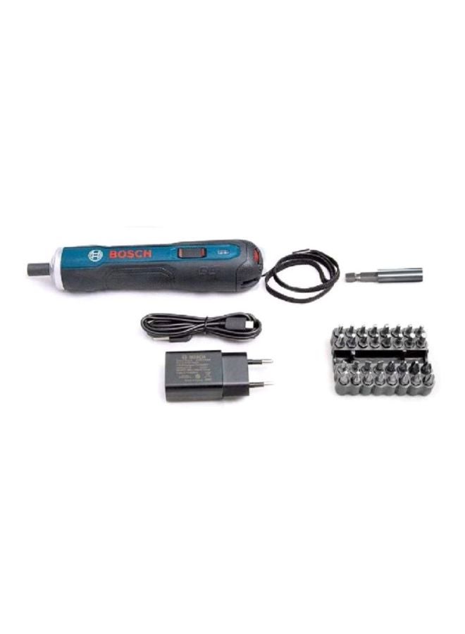 BOSCH Go Professional Cordless Screwdriver Black/Blue/Silver 182x38mm - Image 2