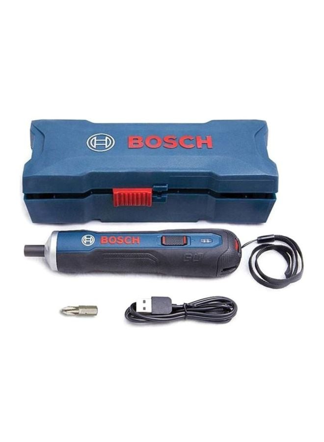 BOSCH Go Professional Cordless Screwdriver Black/Blue/Silver 182x38mm - Image 4