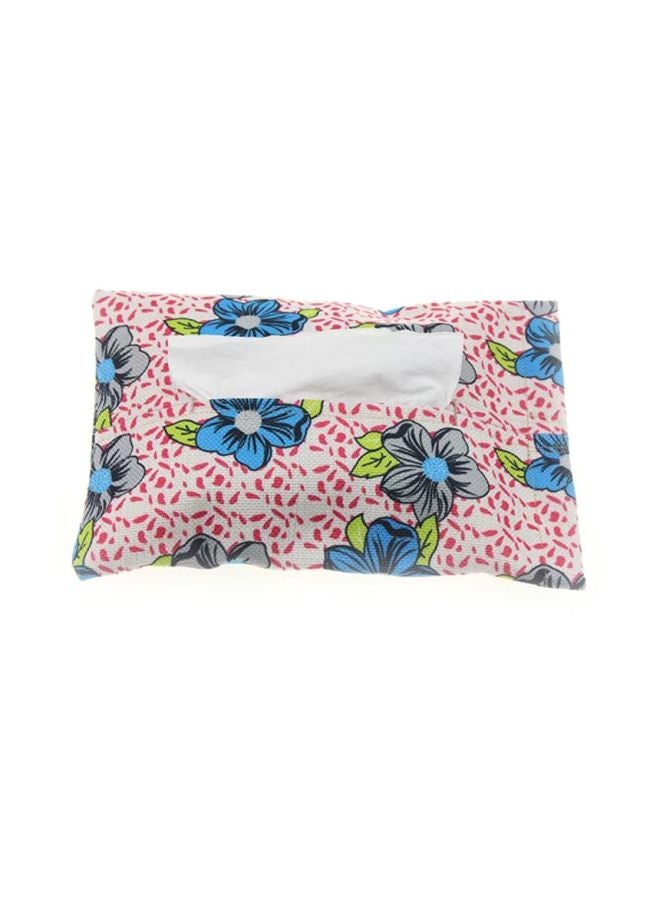 Printed Design Tissue Storage Box Multicolour 25x17.5cm