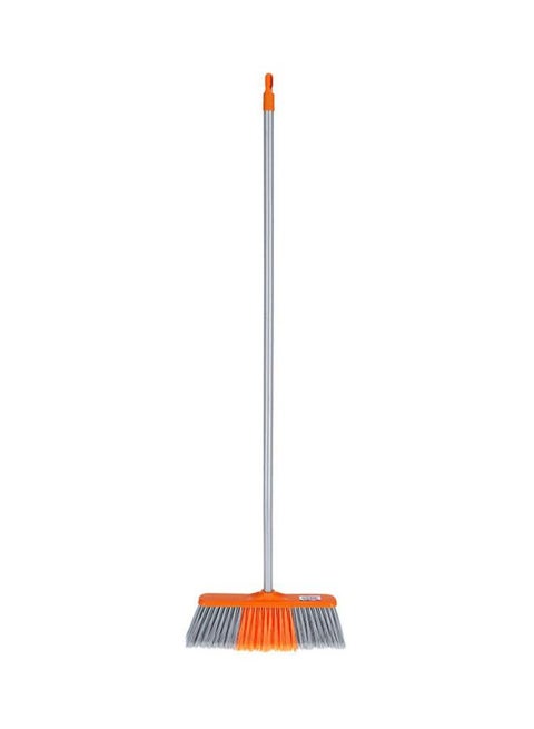 Floor Wiper With Handle Orange/Grey