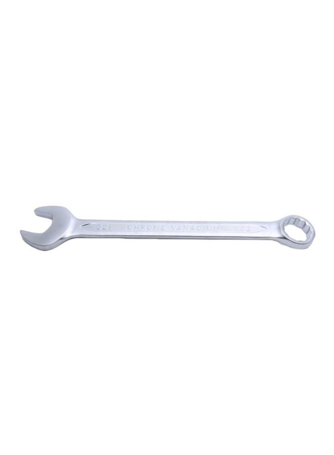 Jetech 32mm Combination Wrench - Industrial Grade, Chrome Vanadium Steel, Sand Blasted Finish, Precision-Machined 12-Point Opening, Off-Corners Design, 15-Degree Offset Silver - v1616871140/N11567987A_1