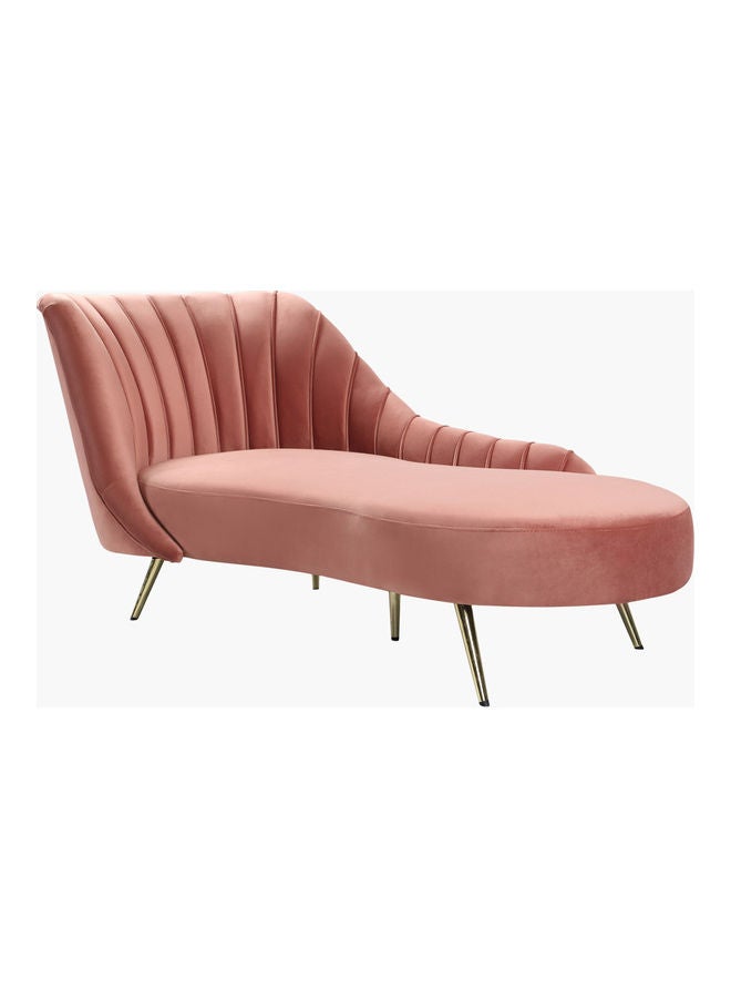 Home Box - Melrose Chaise Lounge Pink 89 x 188 x 95cm - Image 1