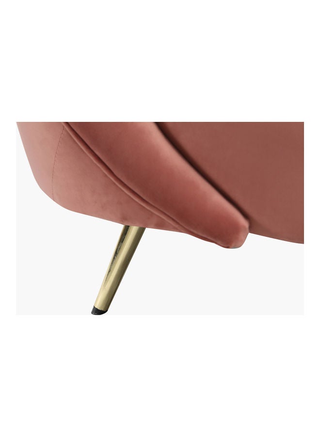 Home Box - Melrose Chaise Lounge Pink 89 x 188 x 95cm - Image 1
