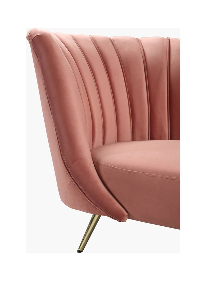 Home Box - Melrose Chaise Lounge Pink 89 x 188 x 95cm - Image 1