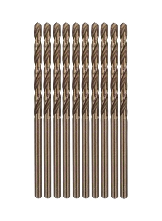 بوش - طقم لقم مثقاب معدنية HSS-Co من 10 قطع ذهبي 3مم - Image 1