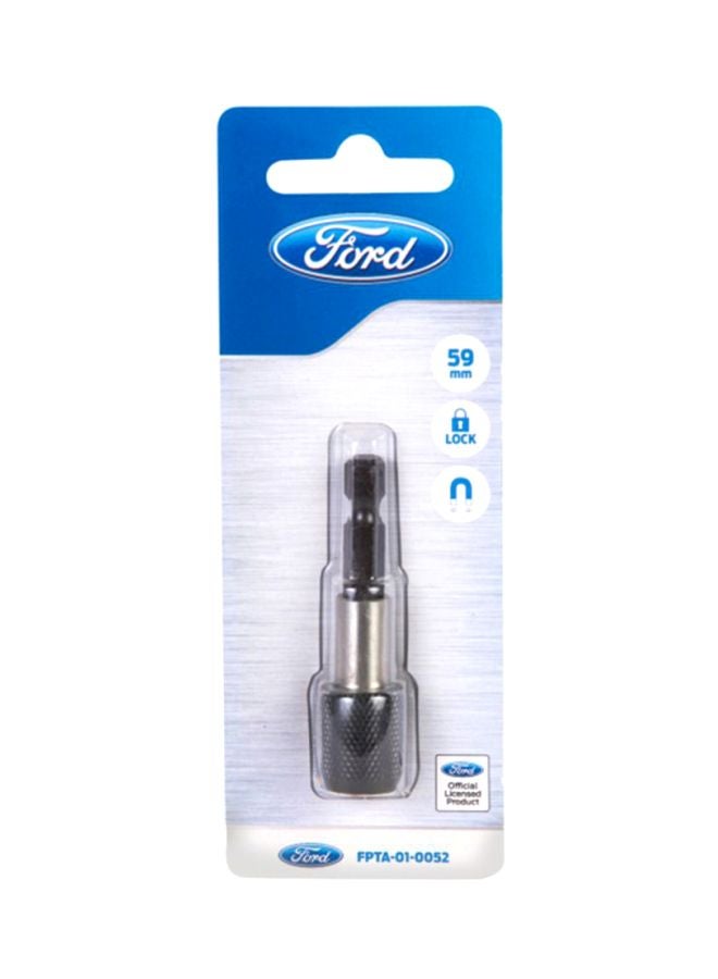 Ford Magnetic Bit Holder Silver/Black 59mm
