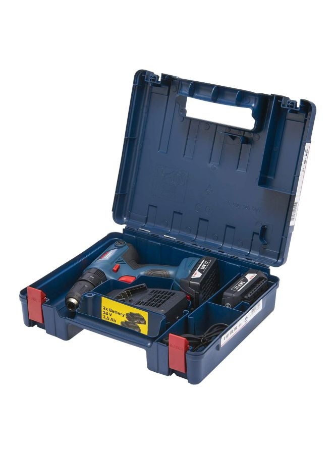 BOSCH Professional Cordless Drill With 25-Piece Mini-X-Line Bit Set Blue/Black  - Image 3