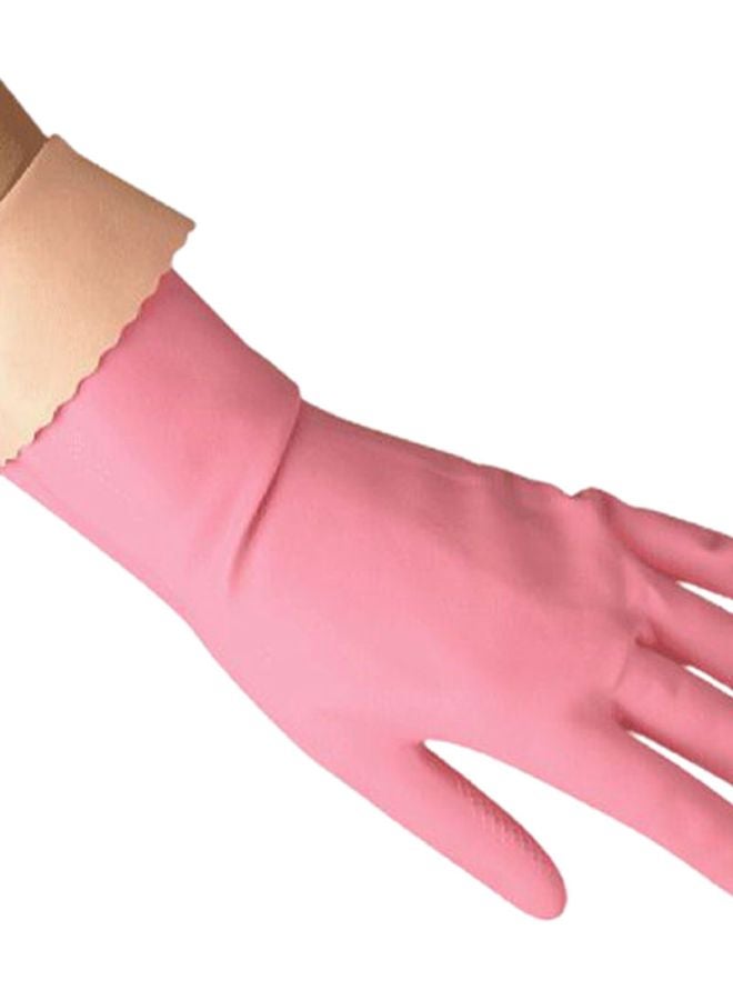 Vileda - Sensitive Reusable Glove Pink L - Image 1