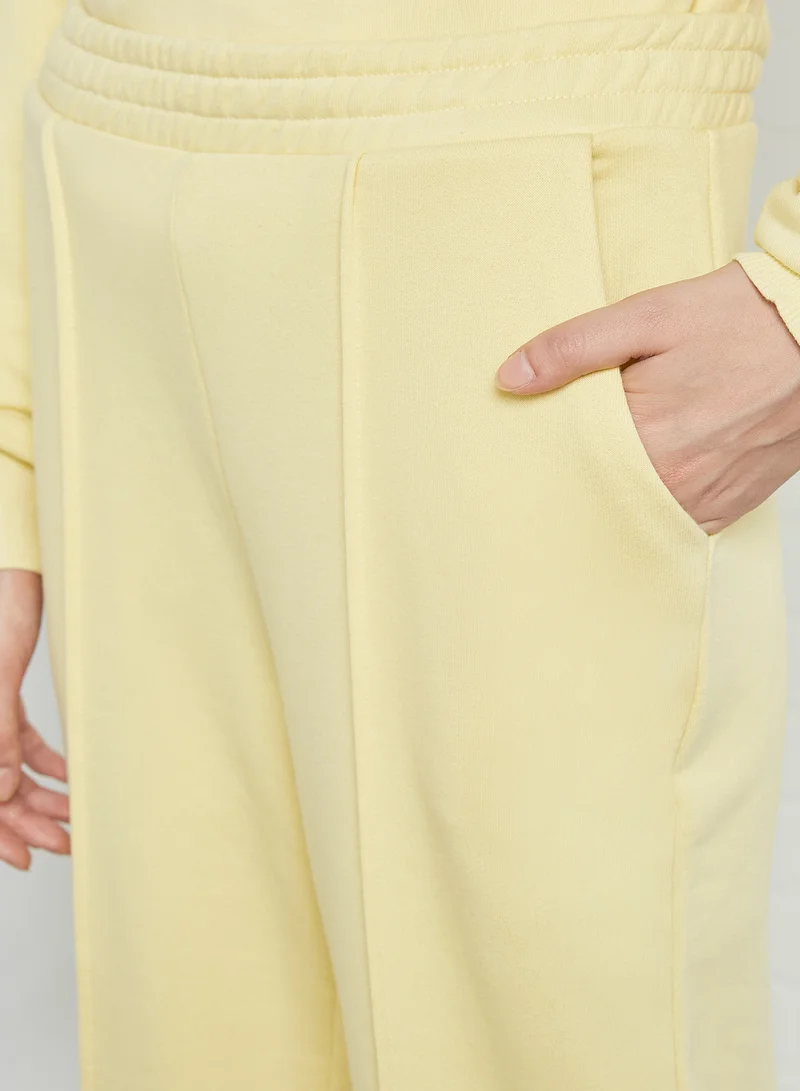 NA-KD Plain Sweatpants Yellow